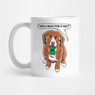 Funny Toller Nova Scotia Duck Tolling Retriever Puppy Needs A Hug Mug